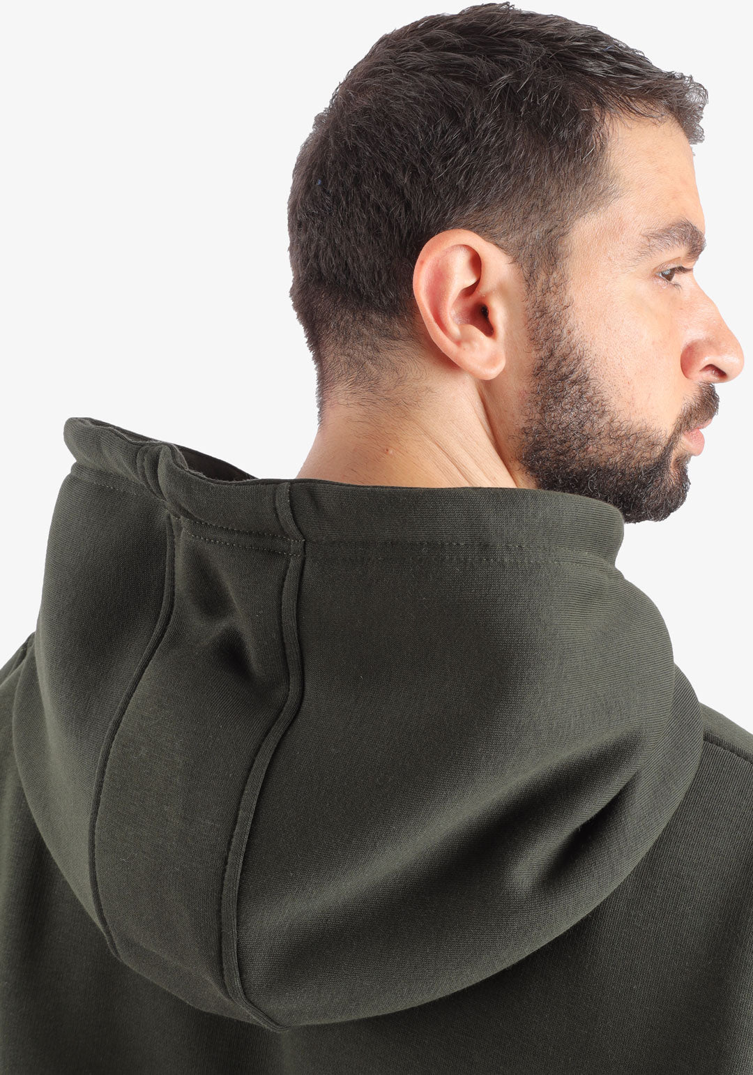 Olive-Green Basic Hoodie