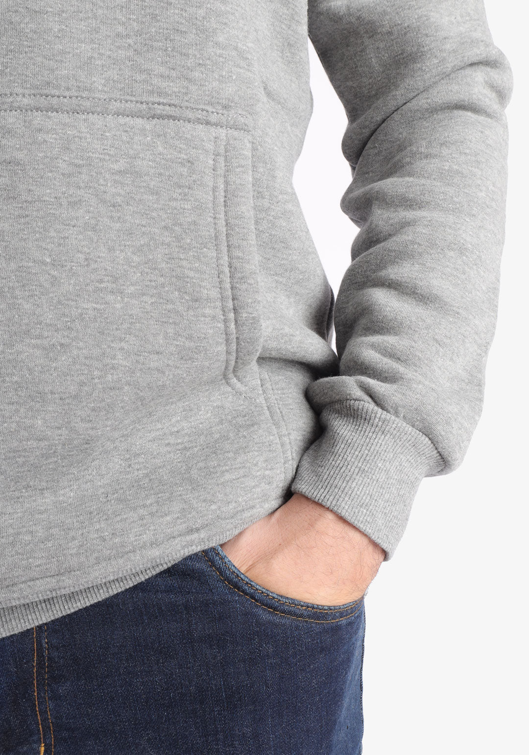Gray Basic Hoodie