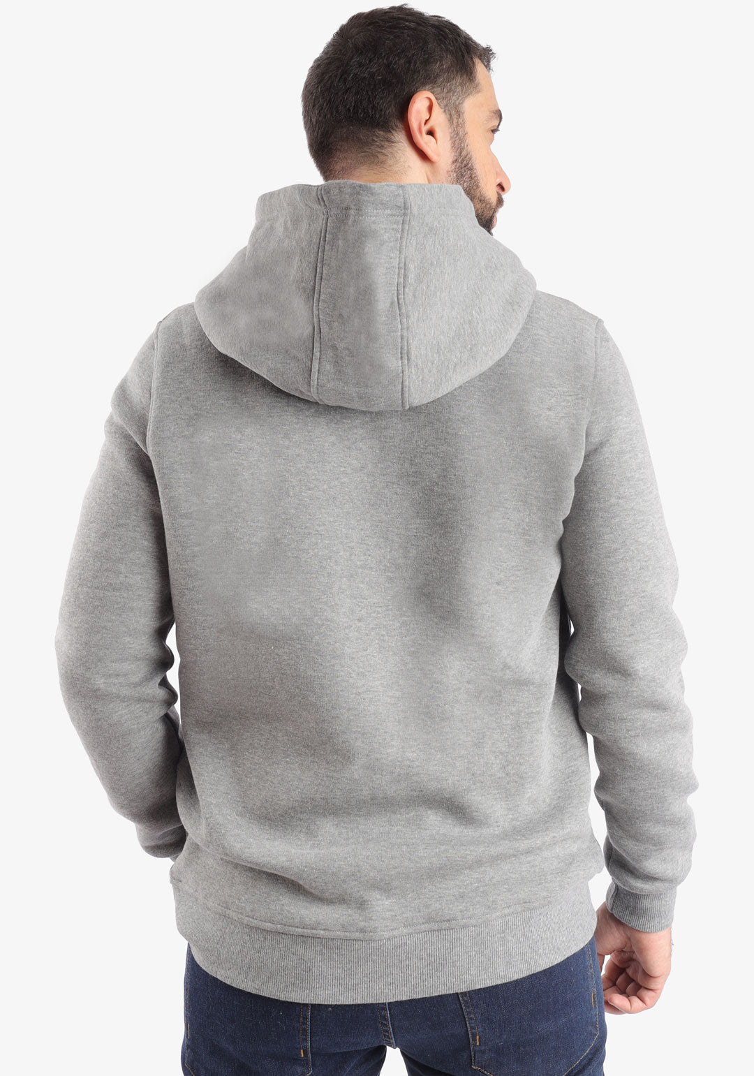 Gray Basic Hoodie