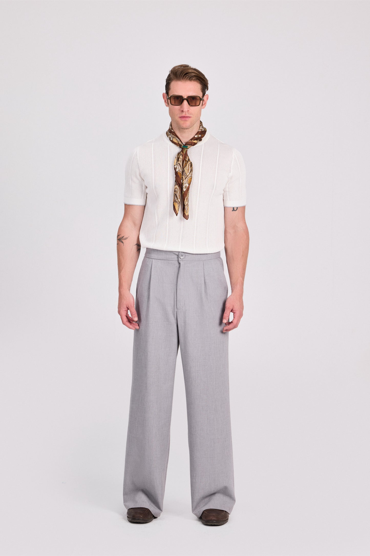 Knitted Modal Cotton T-Shirt