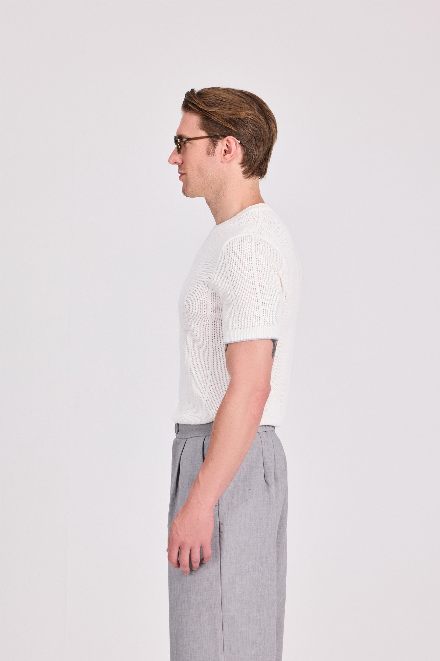 Knitted Modal Cotton T-Shirt