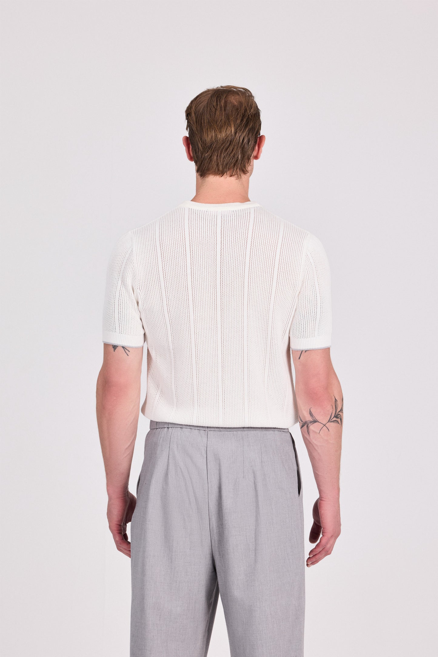 Knitted Modal Cotton T-Shirt