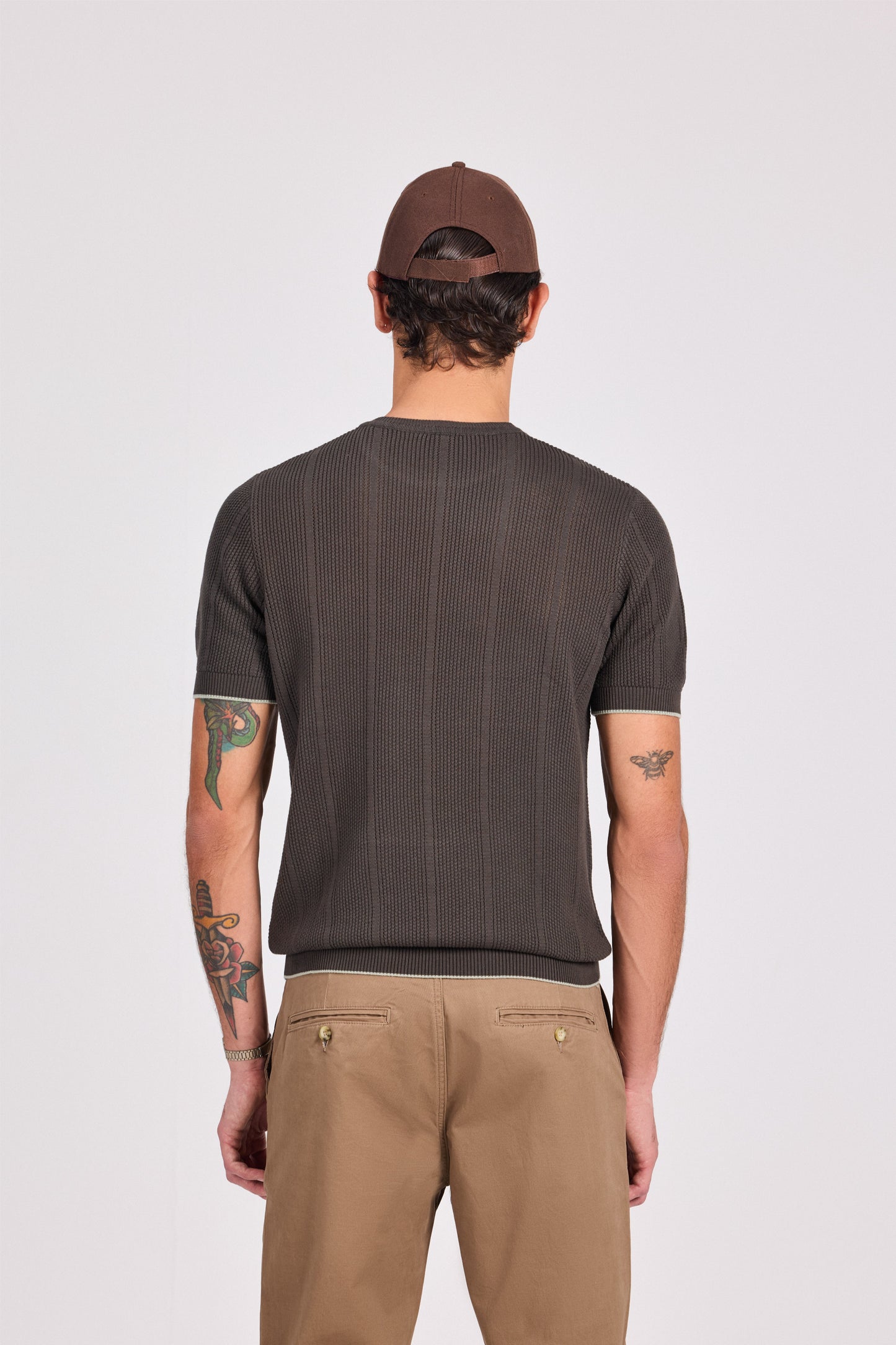 Knitted Modal Cotton T-Shirt