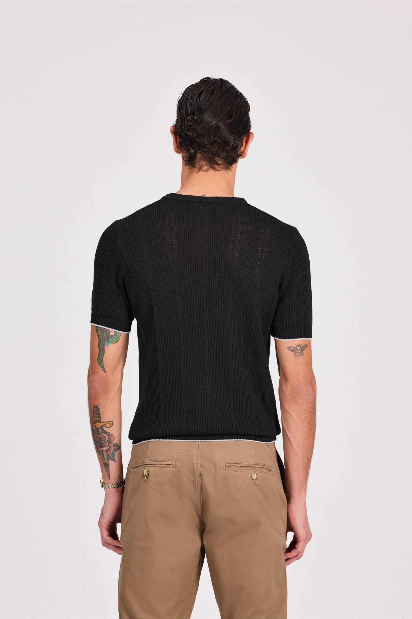 Knitted Modal Cotton T-Shirt