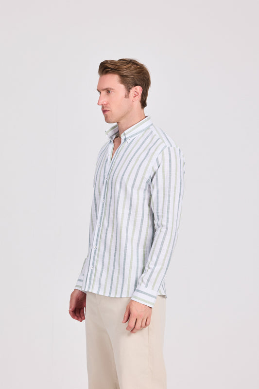 Cotton Long Sleeve Shirt