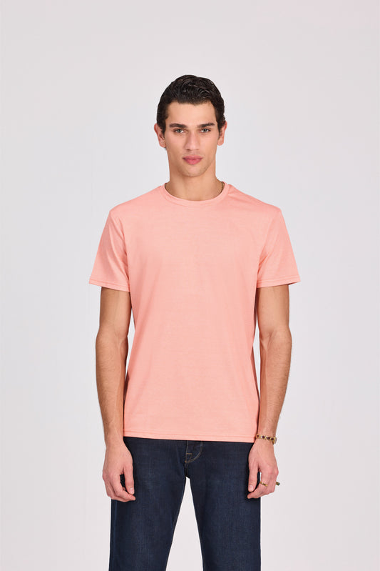 Poly-Cotton Jacquard T-Shirt