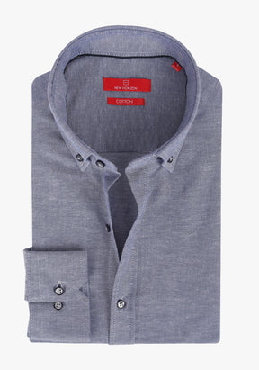 Grey Long Sleeves Casual Shirt