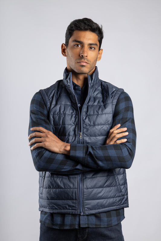 Navy Waterproof Vest