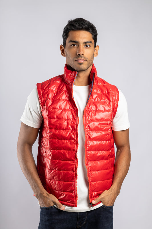 Bright Red Waterproof Vest