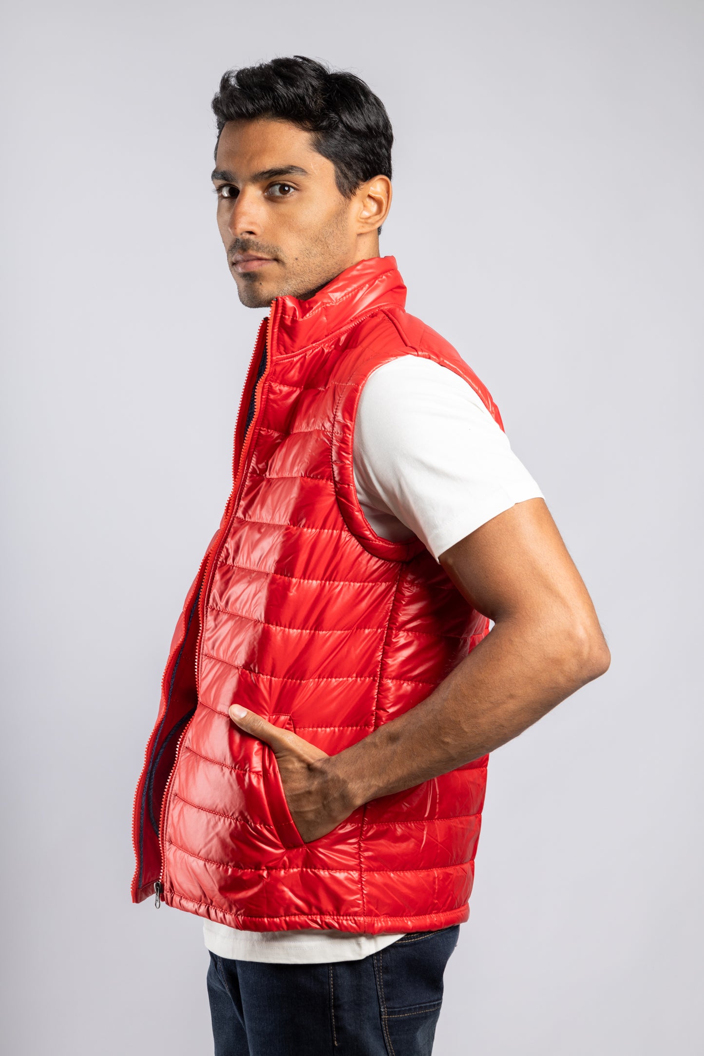 Bright Red Waterproof Vest