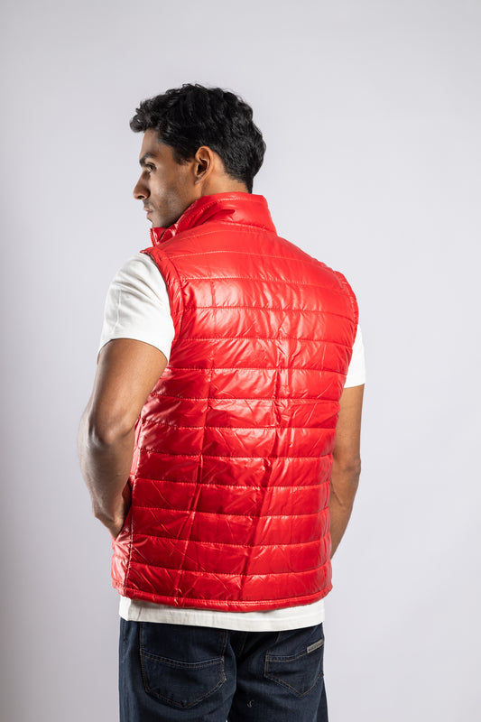 Bright Red Waterproof Vest