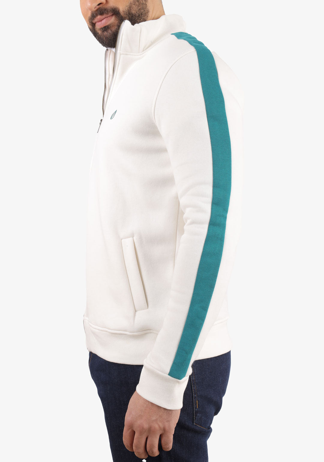 Off-White Zipper Sweatshirt