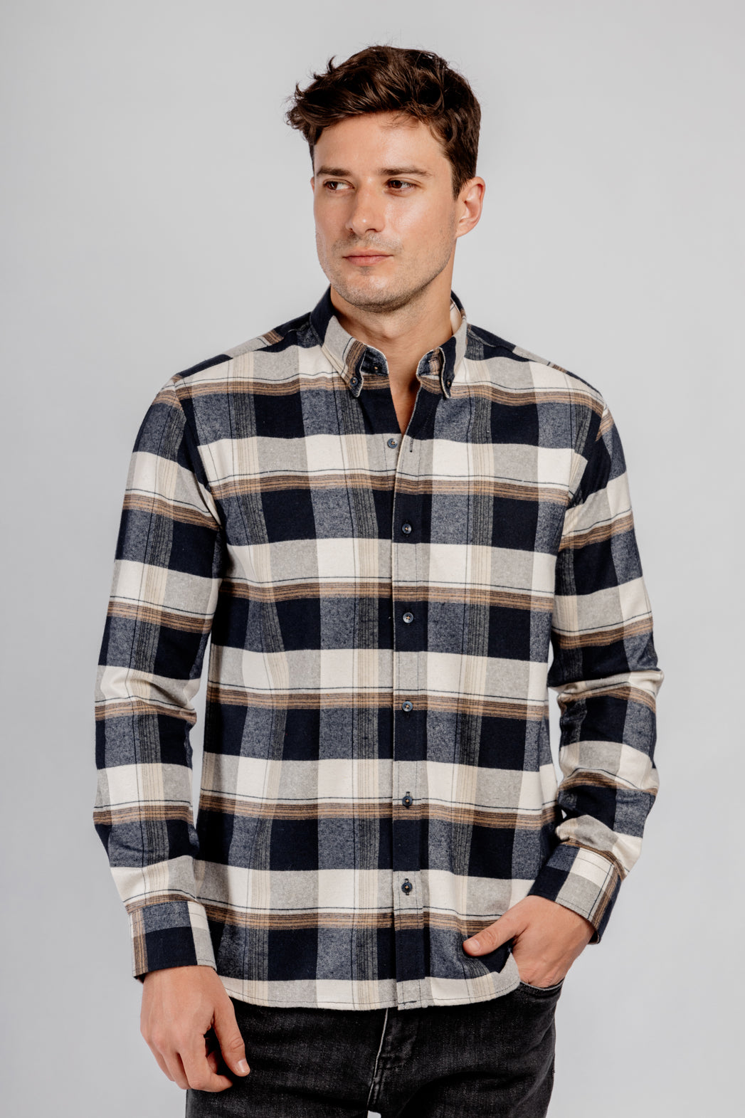 Flannel Long Sleeves Shirt