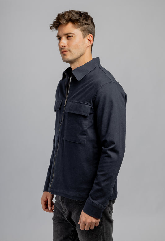 Navy Worker Jacket