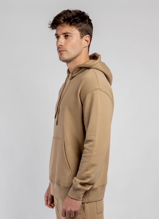 Dark Beige Hoodie