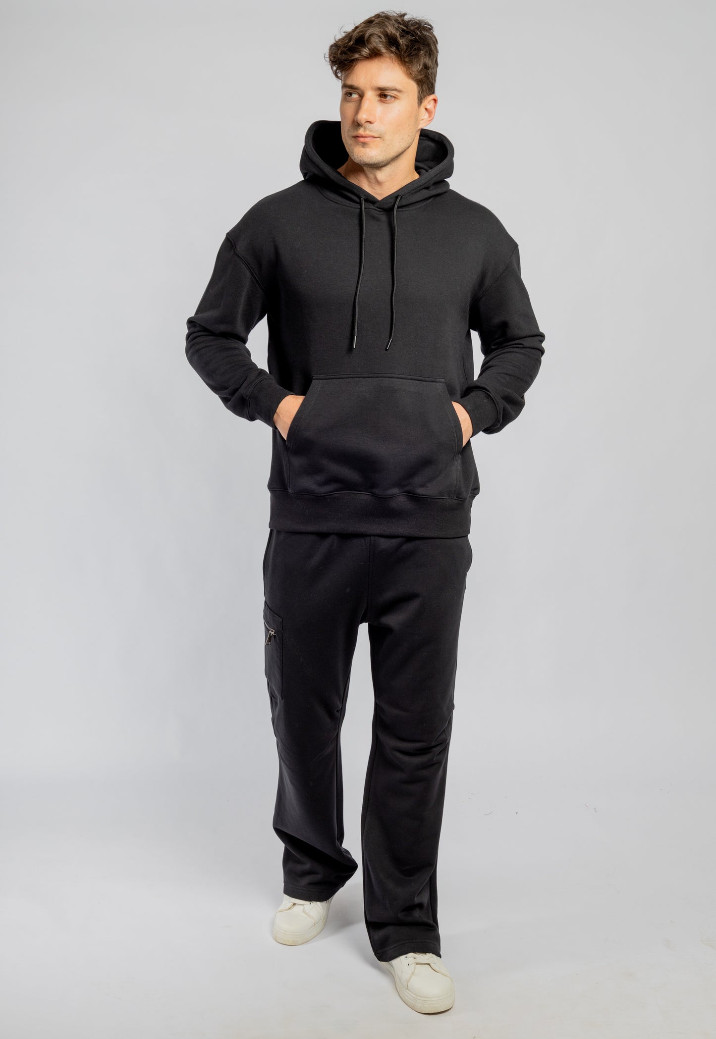 Black Wide Leg Sweatpants