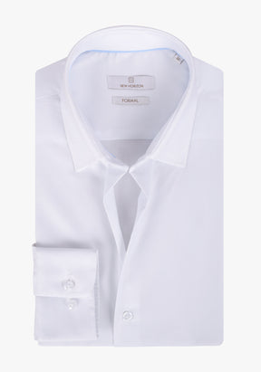 White Bambo Classic Shirt