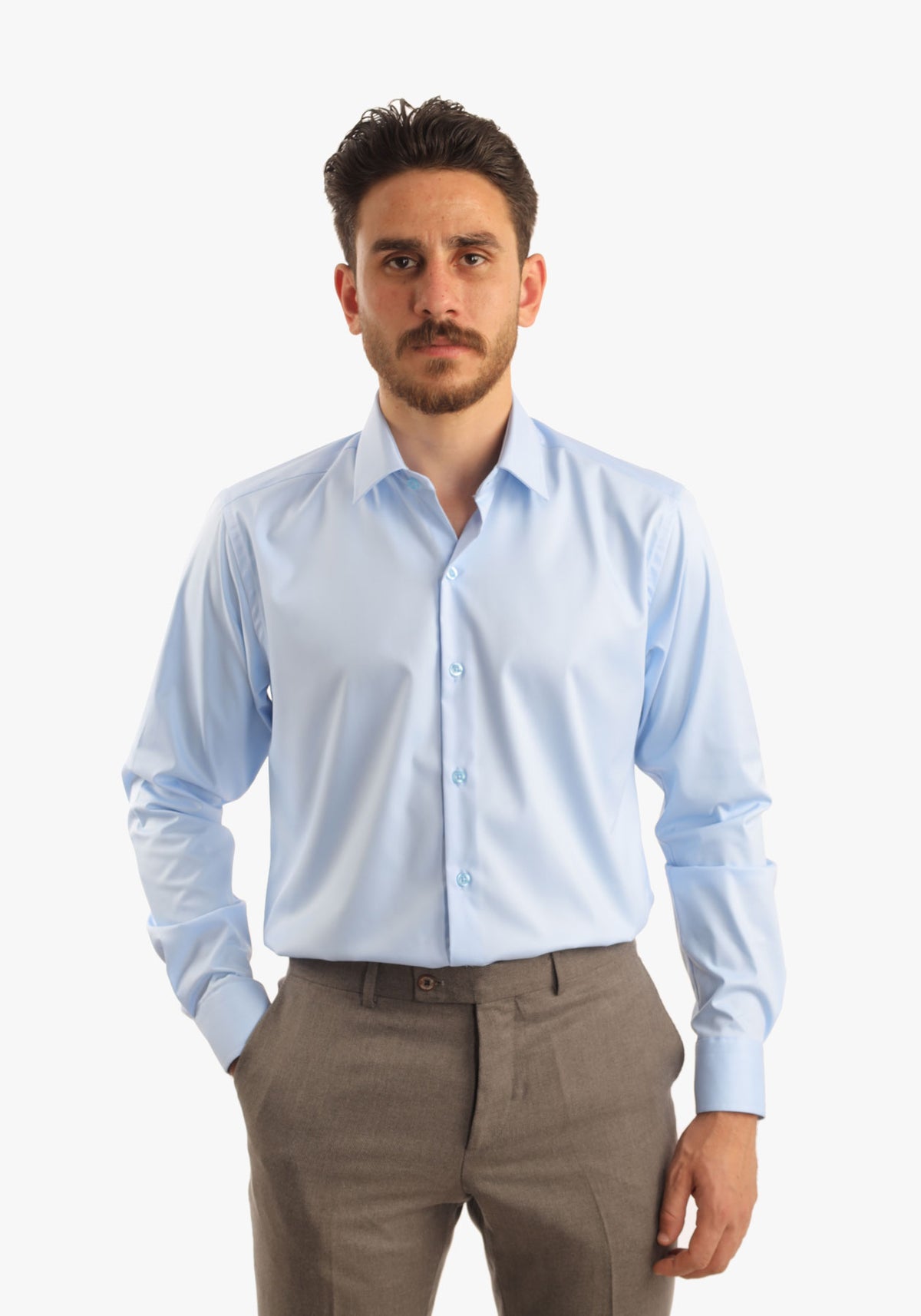 Baby Blue Bambo Classic Shirt