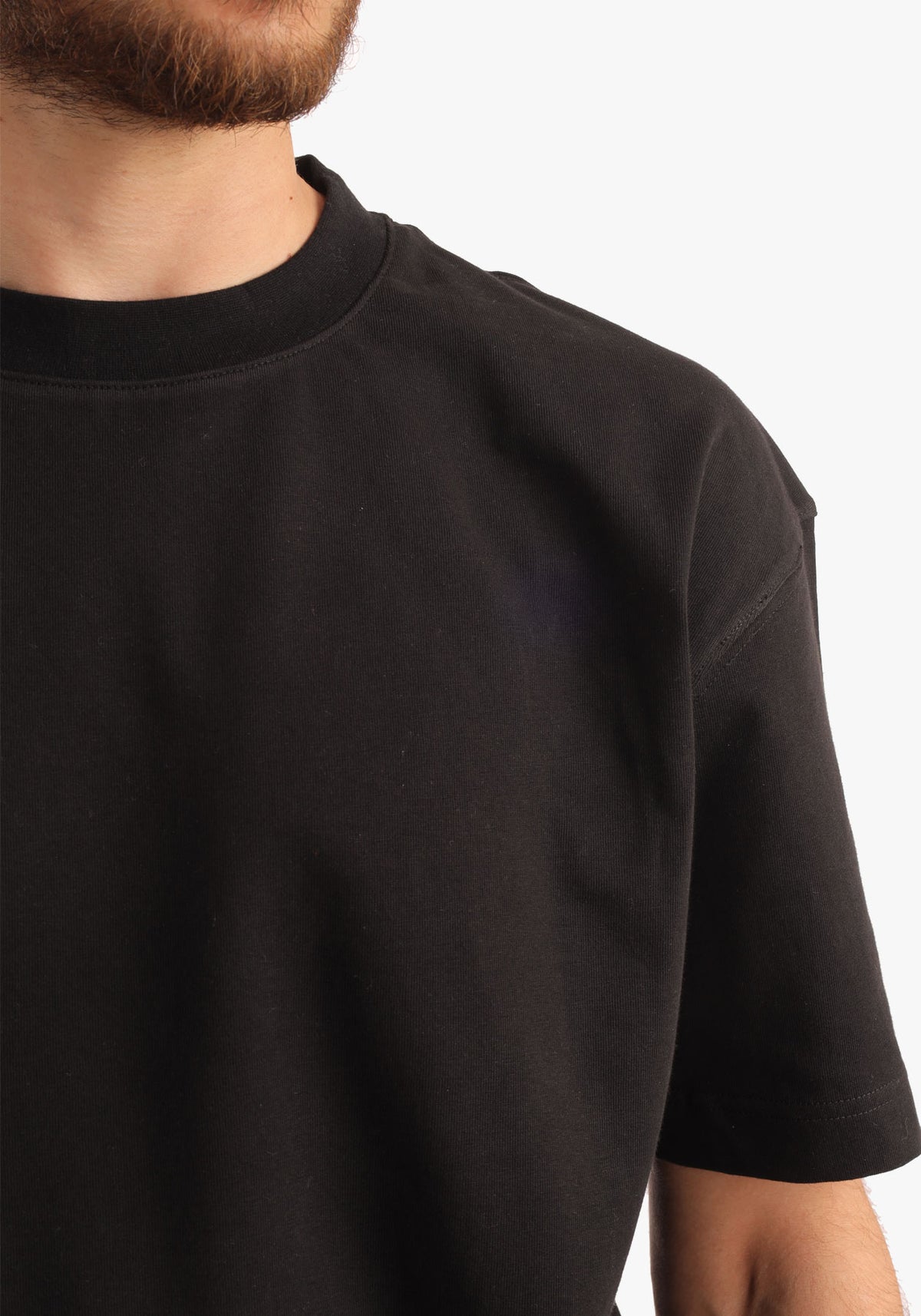 Black Oversize Basic T-shirt