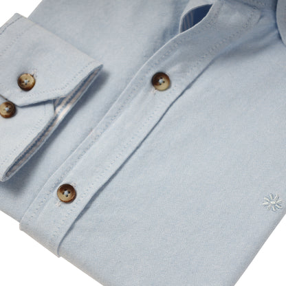 Baby blue Plain Oxford Shirt