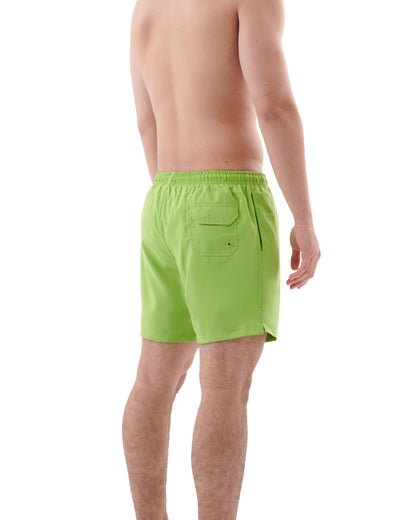Green Solid Swimwear