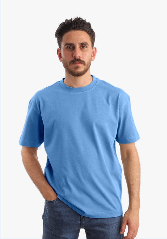 Royal Blue Oversize Basic T-shirt
